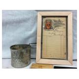 RECEIPT BOOKS, 1895 RECEIPT