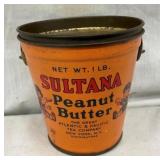 1LB. SULTANA PEANUT BUTTER TIN