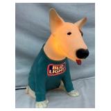LIGHT-UP BUD LIGHT SPUDS MACKENZIE DOG