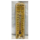 JAMES MCGRAW MACHINERY WOODEN THERM.