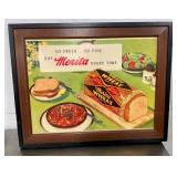 EARLY FRAMED MERITA BREAD CB 30X34