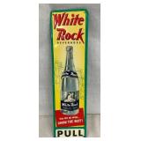 EMB. WHITE ROCK BEVERAGE DOOR SIGN 