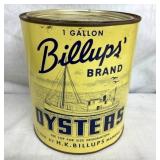 1G. BILLUPS OYSTER TIN