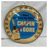 12IN. CHAPIN GORE BOURBON ROUND THERM.