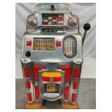 10 CENT COIN-OP TIC TAC TOE SLOT MACHINE