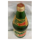 FULL UN-OPENED 28OZ. MT. DEW BOTTLE