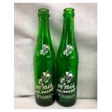 (2) 10OZ. MT. DEW BOTTLES W/WILLIE