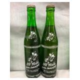 (2) 10OZ. MT. DEW BOTTLES W/WILLIE