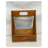 PEPSI DOUBLE DOT WOODEN CARRIER 