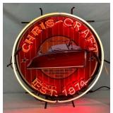 CHRIS CRAFT BOATS 2 COLOR NEON SIGN 