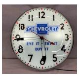 15IN. CHEVROLET CLOCK 