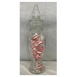 13IN. COUNTRY STORE CANDY JAR 