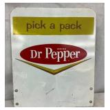 DS METAL DR. PEPPER RACK SIGN
