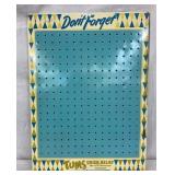 TUMS QUICK RELIEF METAL PEGBOARD