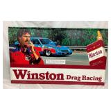 SST EMB. WINSTON DRAG RACING SIGN