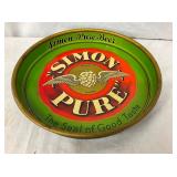 13" SIMON PURE BEER TRAY