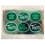 TEEM LEMON LIME CAN TINS OLD STOCK