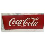 PORC. COCA COLA SLED SIGN