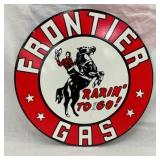 DSP FRONTIER GAS SIGN 24"