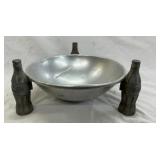8" COCA COLA PRETZEL BOWL