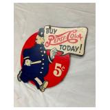 DOUBLE DOT PEPSI COLA PULL 13X13