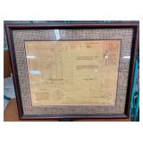 PEPSI COLA 16OZ. BOTTLE BLUE PRINT