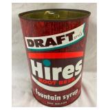 1G. HIRES ROOT BEER FOUNTAIN SYRUP TIN