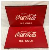 (2) COCA-COLA DRINK BOX DOORS