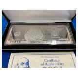 QUARTER POUND SILVER PROOF
