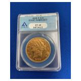 1898S $20 EF45 GOLD LIBERTY HEAD
