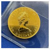 1984 $50 GOLD 1OZ QUEEN ELIZABETH