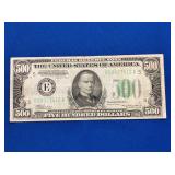 1934A $500 BANK OF RICHMOND VA BILL