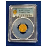 1928 $2.50 PCGS GOLD INDIAN HEAD