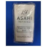 10 OZ SILVER ASAHI BAR