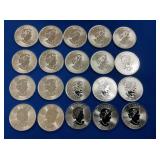 10 OZ EACH SILVER