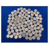 (100) 90% SILVER QUARTERS