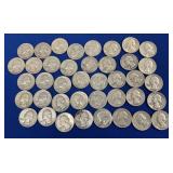 (40) SILVER QUARTERS
