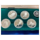 SET SILVER COINS OLYMPICS CALGARY $20