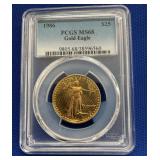 1986 $25 GOLD PCGS MS68 GOLD EAGLE
