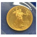 2000 $10 1/4OZ GOLD DOUBLE EAGLE