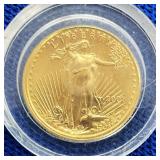 2001 1/10 OZ $5 GOLD LIBERTY