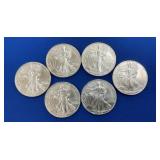UNC 1997 SILVER AMERICAN EAGLES