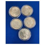1922-23 PEACE SILVER DOLLARS