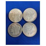 MORGANS 1885O,1921,1886,1900