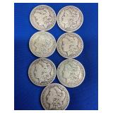 1900o MORGAN SILVER DOLLARS