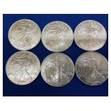 UNC 2003 SILVER AMERICAN EAGLES