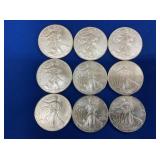 UNC 1996 SILVER AMERICAN EAGLES