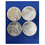 UNC 2015 1 OZ SILVER ROUNDS