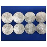 UNC 2010 SILVER AMERICAN EAGLES
