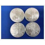 UNC 2010 SILVER AMERICAN EAGLES